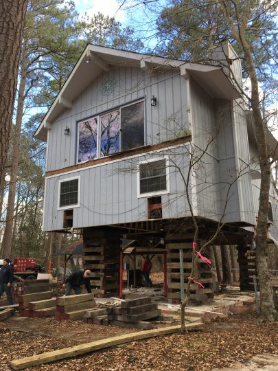 Single Family Dwelling and Structure Raising page